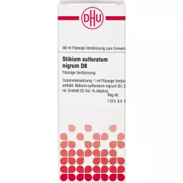 STIBIUM SULFURATUM NIGRUM Diluizione D8, 50 ml