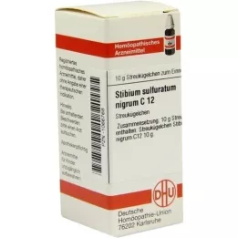 STIBIUM SULFURATUM NIGRUM Globuli C 12, 10 g