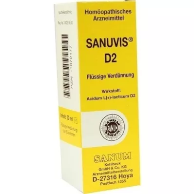 SANUVIS D 2 gocce, 30 ml SANUVIS D 2 gocce, 30 ml