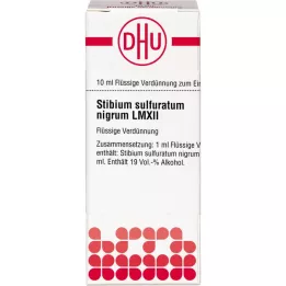 STIBIUM SULFURATUM NIGRUM LM XII Diluizione, 10 ml