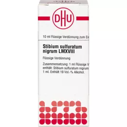 STIBIUM SULFURATUM NIGRUM LM XVIII Diluizione, 10 ml