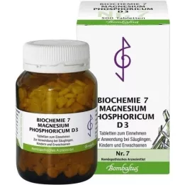 BIOCHEMIE 7 Magnesio fosforico D 3 compresse, 500 pz