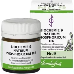 BIOCHEMIE 9 Natrum fosforicum D 6 compresse, 80 pz