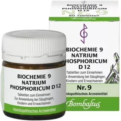 BIOCHEMIE 9 Natrum fosforicum D 12 compresse, 80 pz