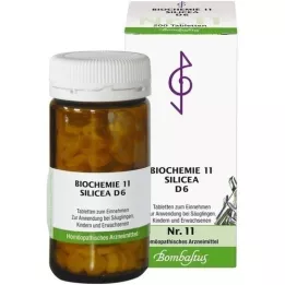 BIOCHEMIE 11 Silicea D 6 compresse, 200 pz