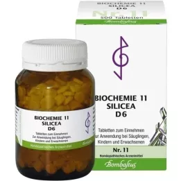 BIOCHEMIE 11 Silicea D 6 compresse, 500 pz
