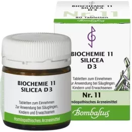 BIOCHEMIE 11 Silicea D 3 compresse, 80 pz