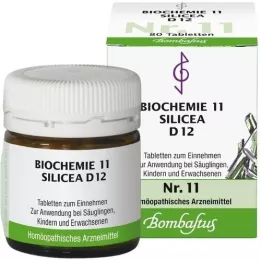 BIOCHEMIE 11 Silicea D 12 compresse, 80 pz