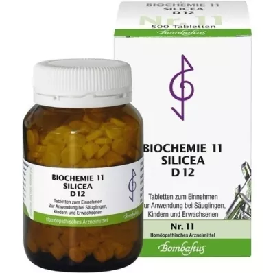 BIOCHEMIE 11 Silicea D 12 compresse, 500 pz