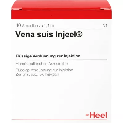 VENA SUIS Fiale Injeel, 10 pz