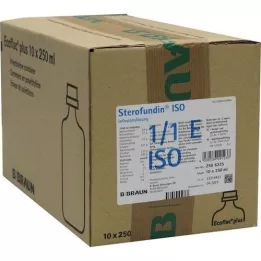 STEROFUNDIN ISO Soluzione per infusione Ecoflac Plus, 10X250 ml
