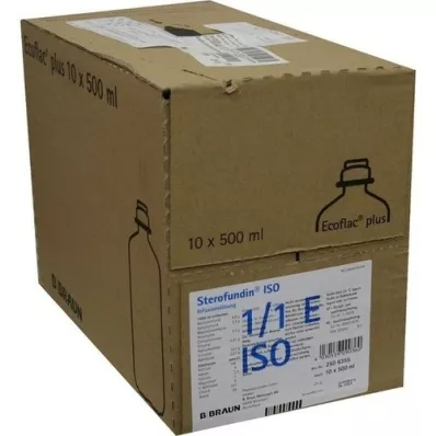 STEROFUNDIN ISO Soluzione per infusione Ecoflac Plus, 10X500 ml