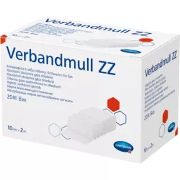 VERBANDMULL Hartmann 10 cmx2 m zigzag, 1 pezzo
