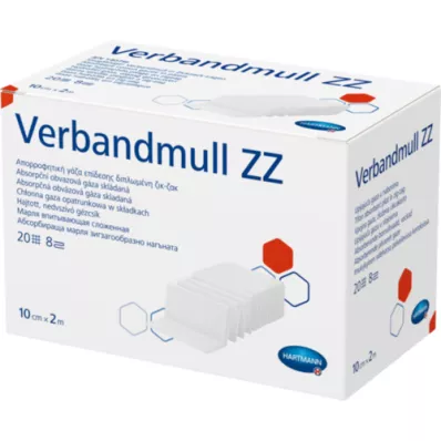 VERBANDMULL Hartmann 10 cmx2 m zigzag, 1 pezzo VERBANDMULL Hartmann 10 cmx2 m zigzag, 1 pezzo