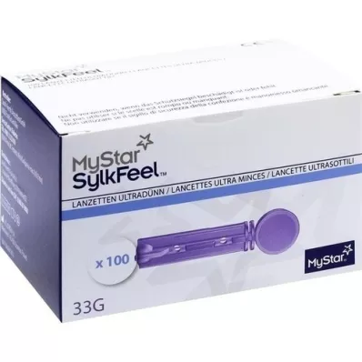 MYSTAR Lancette SylkFeel 33 G, 100 pz MYSTAR Lancette SylkFeel 33 G, 100 pz