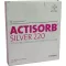 ACTISORB 220 Compresse sterili Argento 10,5x10,5 cm, 10 pz