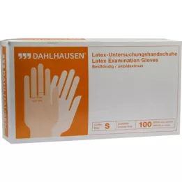 HANDSCHUHE Lattice senza polvere taglia S, 100 pz