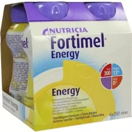 FORTIMEL Gusto energetico vaniglia, 4X200 ml