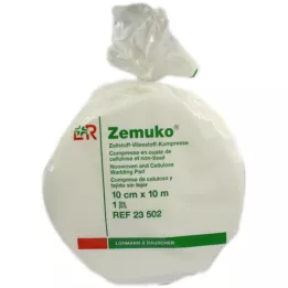 ZEMUKO Rotolo di compressione in tessuto non tessuto 10 cmx10 m, 1 pezzo