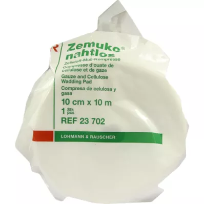 ZEMUKO Arrotolato a compressione senza saldatura 10 cmx10 m, 1 pezzo
