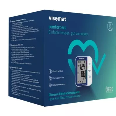 VISOMAT misuratore di pressione da braccio comfort eco, 1 pezzo VISOMAT misuratore di pressione da braccio comfort eco, 1 pezzo