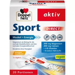 DOPPELHERZ Sport DIRECT Vitamine + minerali, 20 pz