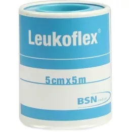 LEUKOFLEX Cerotto per bende 5 cmx5 m, 1 pezzo