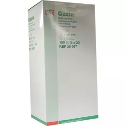 GAZIN Garza comp. 10x10 cm sterile 12 pieghe, 5x20 pezzi