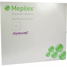 MEPILEX Benda in schiuma 20x50 cm, 2 pz