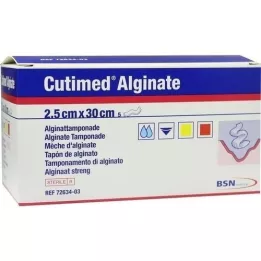 CUTIMED Alginato Tamponamento in alginato 2,5x30 cm, 5 pz