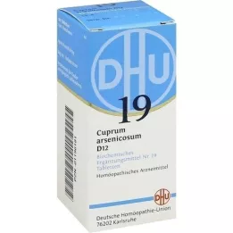 BIOCHEMIE DHU 19 Cuprum arsenicosum D 12 compresse, 80 pz