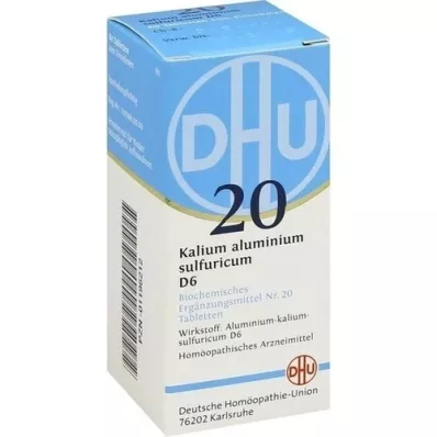 BIOCHEMIE DHU 20 all.pot.zolfo.D 6 compresse, 80 pz BIOCHEMIE DHU 20 all.pot.zolfo.D 6 compresse, 80 pz