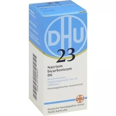 BIOCHEMIE DHU 23 Natrum bicarbonicum D 6 compresse, 80 pz