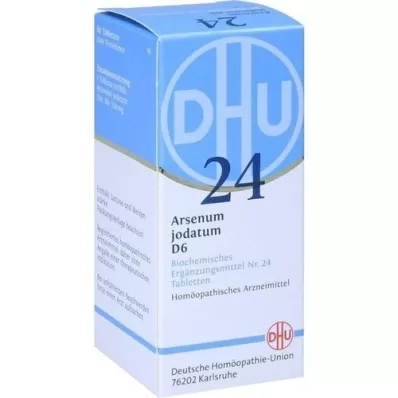 BIOCHEMIE DHU 24 Arsenum jodatum D 6 compresse, 80 pz BIOCHEMIE DHU 24 Arsenum jodatum D 6 compresse, 80 pz