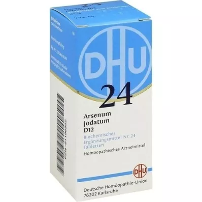 BIOCHEMIE DHU 24 Arsenum jodatum D 12 compresse, 80 pz BIOCHEMIE DHU 24 Arsenum jodatum D 12 compresse, 80 pz