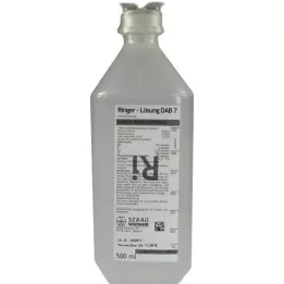 RINGER LÖSUNG DAB 7 plastica, 500 ml