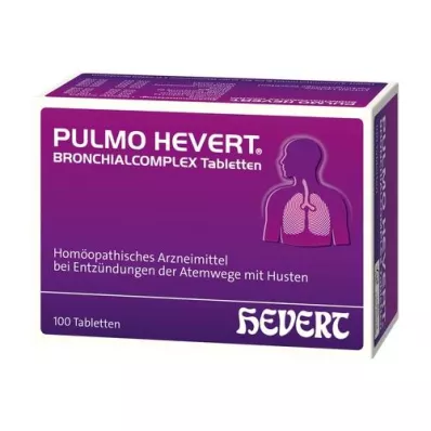 PULMO HEVERT Compresse Bronchialcomplex, 100 pz PULMO HEVERT Compresse Bronchialcomplex, 100 pz