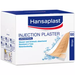 HANSAPLAST Universal Injekt.Pfl.Strips waterres., 100 pz