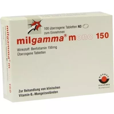 MILGAMMA mono 150 compresse rivestite, 100 pz