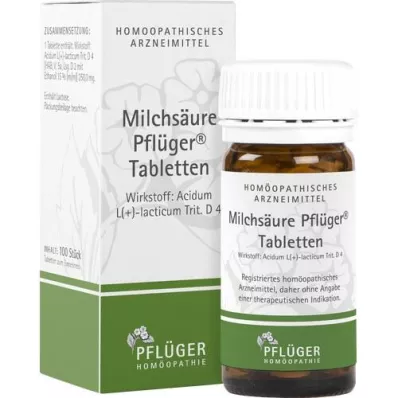 MILCHSÄURE Compresse Pflueger, 100 pz MILCHSÄURE Compresse Pflueger, 100 pz