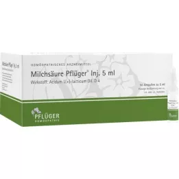 MILCHSÄURE Soluzione iniettabile Pflüger 5 ml, 50 unità