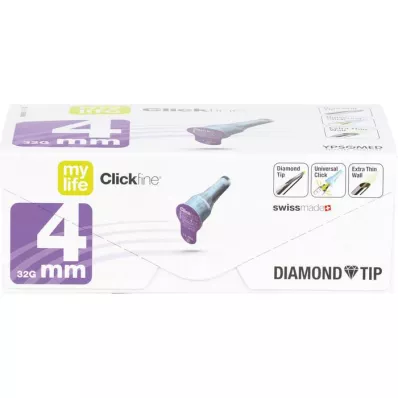 MYLIFE Aghi penna Clickfine 4 mm, 100 pz