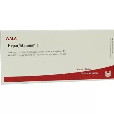 HEPAR STANNUM I fiale, 10X1 ml HEPAR STANNUM I fiale, 10X1 ml