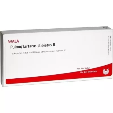 PULMO/TARTARUS stibiatus II fiale, 10X1 ml