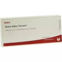 VESICA FELLEA/Fiale Ferrum I, 10x1 ml