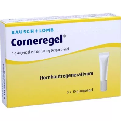 CORNEREGEL Gel per occhi, 3X10 g CORNEREGEL Gel per occhi, 3X10 g