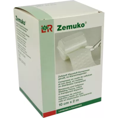ZEMUKO Rotolo di compressione in tessuto non tessuto 10 cmx2 m, 1 pezzo