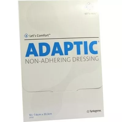 ADAPTIC Medicazione umida 7,6x20,3 cm, 10 pz ADAPTIC Medicazione umida 7,6x20,3 cm, 10 pz