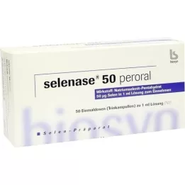SELENASE 50 soluzione orale orale, 50X1 ml