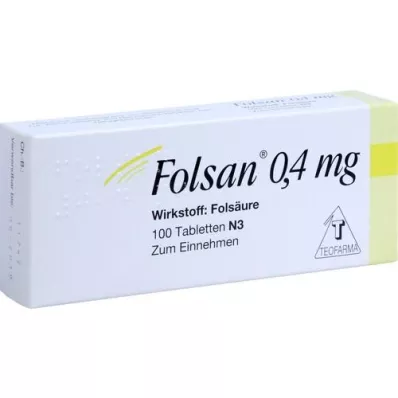 FOLSAN compresse da 0,4 mg, 100 pz FOLSAN compresse da 0,4 mg, 100 pz